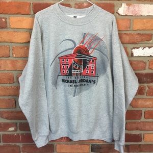 Sweaters - Vintage 90s Nike Michael Jordan restaurant large Sweaters - Vintage 90s Nike Michael Jordan restaurant large